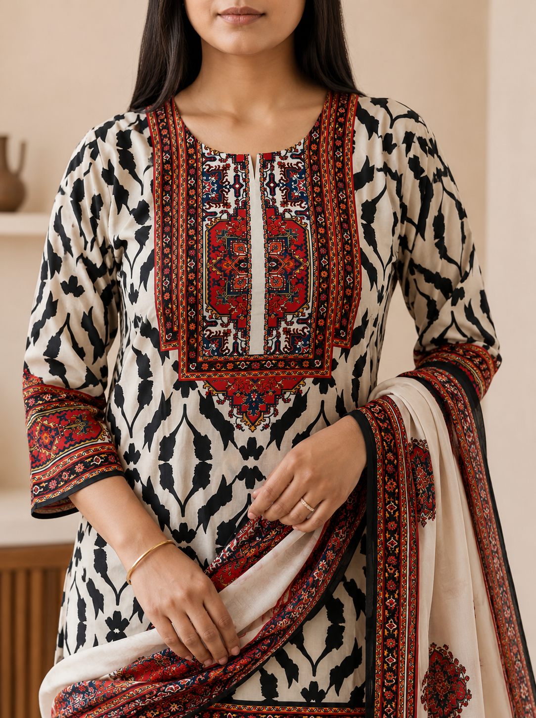 Crimson Muse 3-Piece Suit Set