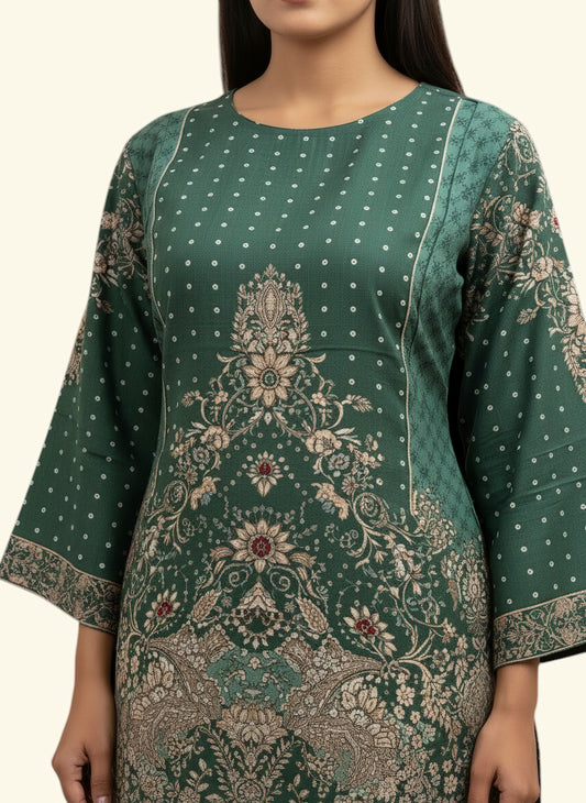 Emerald Elegance Co-ord Set